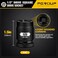 Pgroup 1/2-Inch Drive Female Pipe Plug Socket, Impact Sae (5/8 Inch), Chamfered 4 Point Square Socket, Cr-Mo Steel