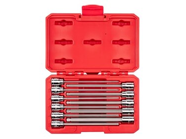 Tekton Long Ball End Hex Bit Socket Set, 11-Piece SHB91320
