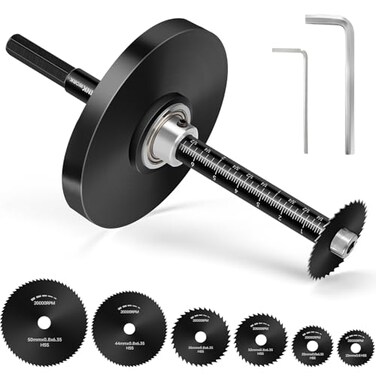 Thinkwork 4" Inside Pipe Cutter for Pvc Pipe, Cutter Tool Set with Scale, Black