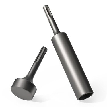 LitKiwi Sds Plus Ground Rod Driver Set with Heavy Duty Drill Bit Rotary Flat Hammer