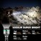 EverBrite 5000-Lumen Rechargeable Tactical Flashlight, 5 Modes
