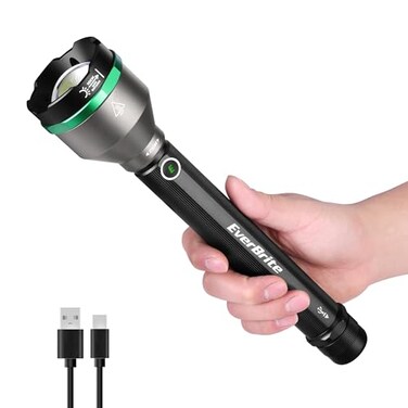 EverBrite 5000-Lumen Rechargeable Tactical Flashlight, 5 Modes