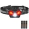 Boruit BR01 Headlamp with Red White Light - Aaa Battery Powered