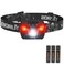 Boruit BR01 Headlamp with Red White Light - Aaa Battery Powered