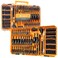 Mulwark 86PC Magnetic Nut Driver Set &amp; Impact Driver Bit Set, 1/4" Metric &amp; Sae Sockets, Nut Driver Set Power Bits, Adapters, Extensions, Universal Socket, Wing Nut Driver &amp; Bit Holder for Automotive