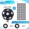 Kingdder 6 Pcs Magnetic 3D Scanning Markers 100 Point 3MM 3D Scanner Dot