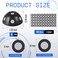 Kingdder 6 Pcs 3D Scanning Markers Set 100 Point 6.0 Mm 3D Scanner Marker