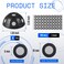 Kingdder 6 Pcs 3D Scanning Markers Set 100 Point 6.0 Mm 3D Scanner Marker
