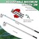 Maxdot 1 Pcs Water Sampler Dipper, 3.6-9.8 Ft, 550 Ml, Stainless Steel