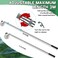 Maxdot 1 Pcs Water Sampler Dipper, 3.6-9.8 Ft, 550 Ml, Stainless Steel
