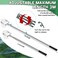 Maxdot 1 Pcs Water Sampler Dipper, 3.6-9.8 Ft, 1000 Ml, Plastic