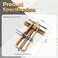 Wedfish 4 Inch 2 Jaw Small Gear Puller Adjustable, High Strength Pulley Puller Tool for Dismantling Gear and Bearings, Professional 2 Jaw Pullers Tool Separate Lifting Automotive Tools