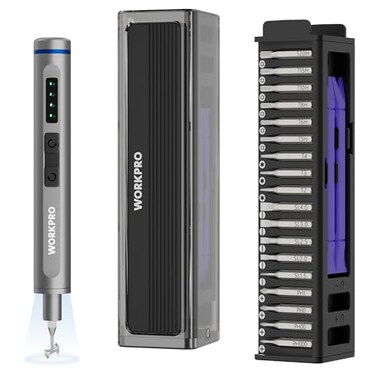 Workpro 42-IN-1 Mini Electric Screwdriver, Precision Screwdriver Set