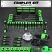 Swanlake garden tools 141-Piece Magnetic Screwdriver Set with Plastic Rack, Torx/Slotted/Phillips Precision Screwdrivers, Sae &amp; Metric Hex Key Kit, Ratchet Handle &amp; Screwdriver Bits, Diy Tools for