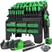 Swanlake garden tools 141-Piece Magnetic Screwdriver Set with Plastic Rack, Torx/Slotted/Phillips Precision Screwdrivers, Sae &amp; Metric Hex Key Kit, Ratchet Handle &amp; Screwdriver Bits, Diy Tools for