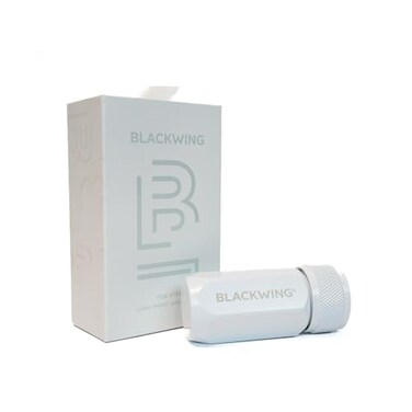 Blackwing One-Step Long Point Pencil Sharpener, German Steel Blade, White