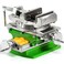 Kzu Cross Slide Drill Press Vise, 2-WAY X- Y- Benchtop Drill Press Clamp, Portable Table Drillpress Vise with 90 &deg; Rotary Table for Drilling Milling Machine