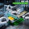 Kzu Cross Slide Drill Press Vise, 2-WAY X- Y- Benchtop Drill Press Clamp, Portable Table Drillpress Vise with 90 &deg; Rotary Table for Drilling Milling Machine