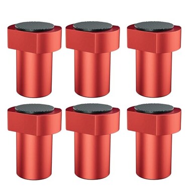 Housolution 6 Pack Bench Dogs, 3/4" Bench Dog Clamp with Non-Slip Pads
