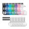 BuleVina 14PCS No Touch Door Opener Tool with Stylus, Key Touchless Door Opener with Keychain Multifunctional Button Pusher Bulk Heavy-Duty Safe Touch Reusable