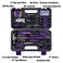 Cartman Complete Household Tool Set, Purple Hand Kit with Storage Case
