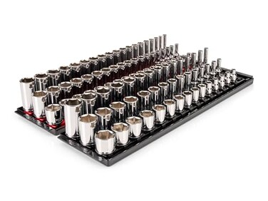 Tekton 3/8 Inch Drive 6-Point Socket Set, 102-Piece SHD91222