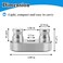 Zeiboat 2PCS 77455 Cable Bender Tool, Connects to 1/2'' Ratchet, Wire Bender Tool