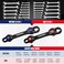 Workpro 2 Pcs 12-IN-1 Universal Adjustable Wrench Set, Metric &amp; Sae