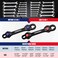 Workpro 2 Pcs 12-IN-1 Universal Adjustable Wrench Set, Metric &amp; Sae