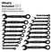 Klein tools 69418CG 18-Piece Combination Ratcheting Wrench Set
