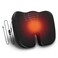 Mind Reader Heated Memory Foam Seat Cushion with Air-Cloud Support, Slim Ergonomic Cushion with 4 Heat Settings Timer and Auto Shut-Off, Black