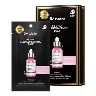 JMsolution The Effect Facial Sheet Mask, 10 Sheets, Collagen