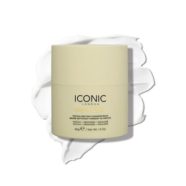 Iconic london Underglow Matcha Cleansing Balm Makeup Remover, 1.41 Oz