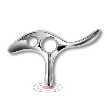 Byyddiy Gua Sha Trigger Point Massage Tool -Thumb Protector, Deep Tissue Massage, Muscle Scraper Tool (T)