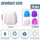 Biunnru Toothpaste Lids Self-Sealing Caps, 12 Count