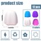 Biunnru Toothpaste Lids Self-Sealing Caps, 12 Count