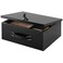 Xydled Fireproof Document Box with Key Lock, Fire Safe Box, Black