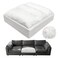 Jzhlla Replacement Couch Cushion 24"X 27"X 6"-7" Top Layer Shredded Foam and 30D Solid High-Density Sponge Sofa Cushions Replacement Insert Soft Supportive Sofa Seat Cushion