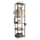 Vasagle Freestanding Coat Rack, Hall Tree with Shelves, Steel Frame