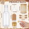 Maxdot 50 Pack Plastic Message Bottles with Card Twine, 50 Pack, Standard
