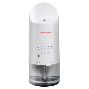 Shammgria 2026 Plug-in Essential Oil Diffuser Waterless Scent Diffuser, Smart Wall Diffuser for Home, Office, &amp; Spa, Covers up to 500 Sq. Ft, 160ML Capacity, Portable Aromatherapy Aroma Diffuser