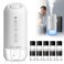 ScentDinbor Plug in Diffuser Starter Kit - Waterless Scent Diffuser with 5 Essential Oils, 700 Sq Ft Coverage, Smart Wall Design, Cold-Air Mist, 3 Mist Levels &amp; Blue Ambient Light for Home or Small