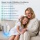 ScentDinbor Plug in Diffuser Starter Kit - Waterless Scent Diffuser with 5 Essential Oils, 700 Sq Ft Coverage, Smart Wall Design, Cold-Air Mist, 3 Mist Levels &amp; Blue Ambient Light for Home or Small