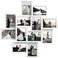 Duenpy 4X6 Solid Wood Collage Frame 12 Pack Glass Assembly Required White