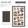 Duenpy 18X30 Collage Frame for 18 4X6 Photos Walnut