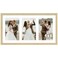 Duenpy 8X14 Solid Wood Collage Frame for 3 4X6 Photos