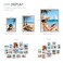 Duenpy 15 Pack Mixed Size Gallery Collage Frame Grey