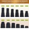BTSD-home Adjustable Bed Risers 12 Inch