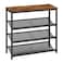 Vasagle 4-Tier Shoe Rack, Adjustable, Freestanding