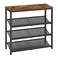 Vasagle 4-Tier Shoe Rack, Adjustable, Freestanding